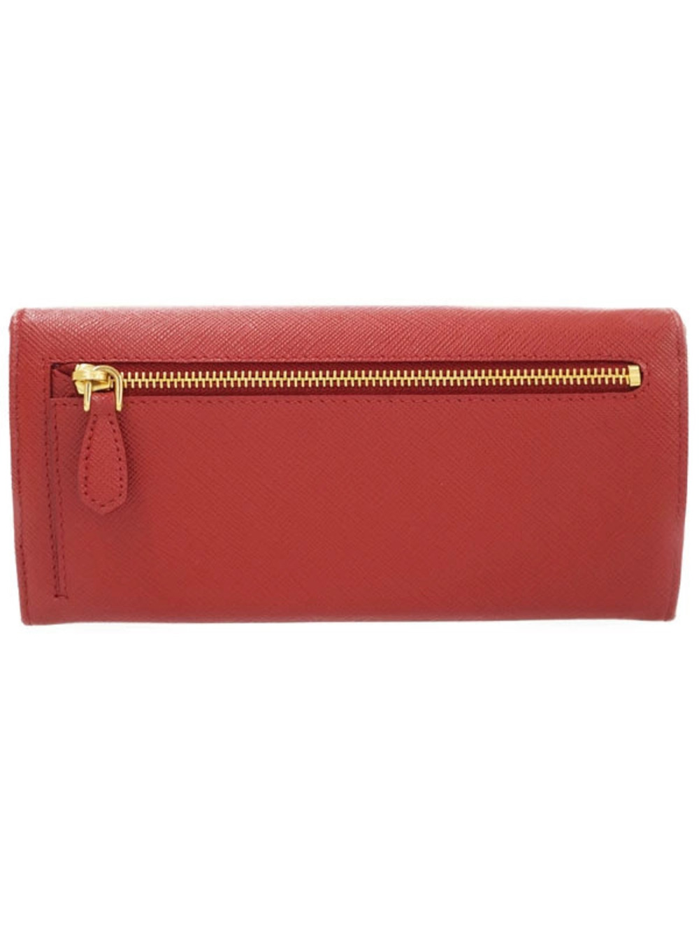 Prada Wallet Long fold Bi Black